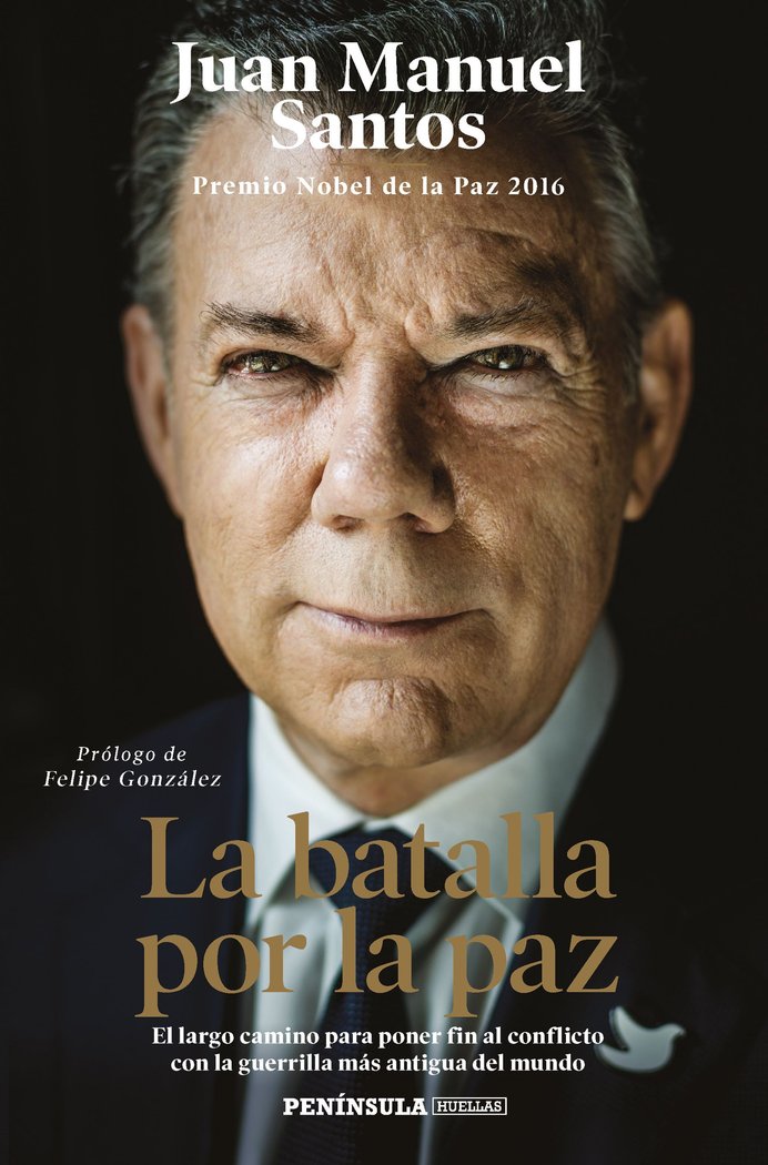 La batalla por la paz, de Santos, Juan Manuel | portada del libro