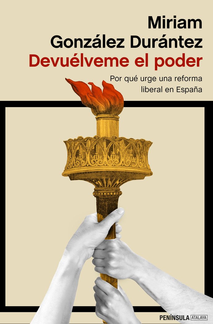 Devuélveme el poder, de González Durántez, Miriam | portada del libro