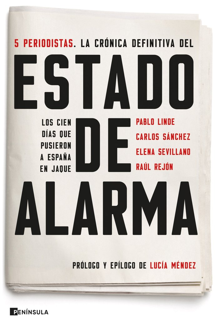 Estado de alarma, de Rejón Altable, Raul | portada del libro