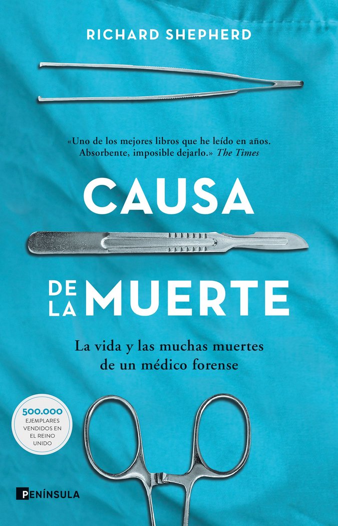 CAUSA DE LA MUERTE, de RICHARD SHEPHERD | portada del libro