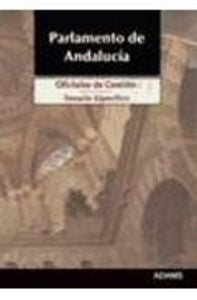 Oficiales de Gestión, Parlamento de Andalucía. Temario específico | portada del libro