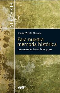 Para nuestra memoria histórica, de Zubia Guinea, Marta | portada del libro