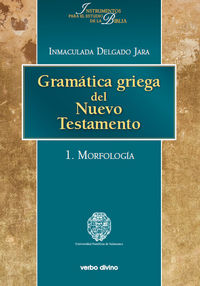 Gramática griega del Nuevo Testamento, de Delgado Jara, Inmaculada | portada del libro