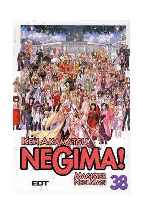 Negima! 38, de Akamatsu | portada del libro