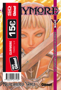 PACK GLENAT. CLAYMORE (VOLS. 1 - 4), de NORIHIRO YAGI | portada del libro