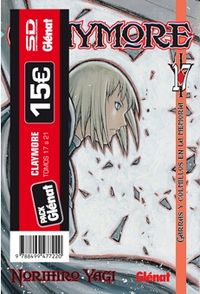 PACK GLENAT: CLAYMORE (VOLS.17 A 21), de YAGI | portada del libro