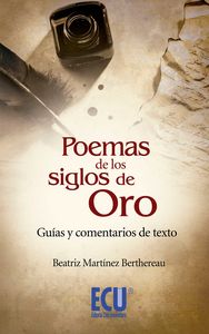 Poemas de los Siglos de Oro, de Martínez Berthereau, Beatriz | portada del libro