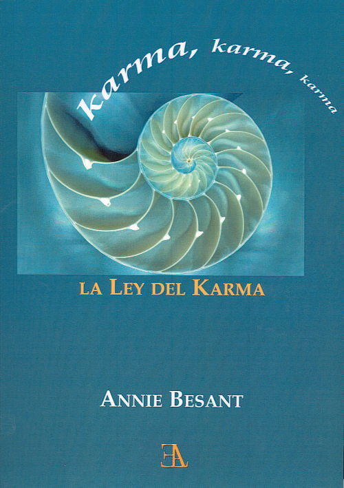 KARMA, LA LEY DEL KARMA, de BESANT, ANNIE | portada del libro