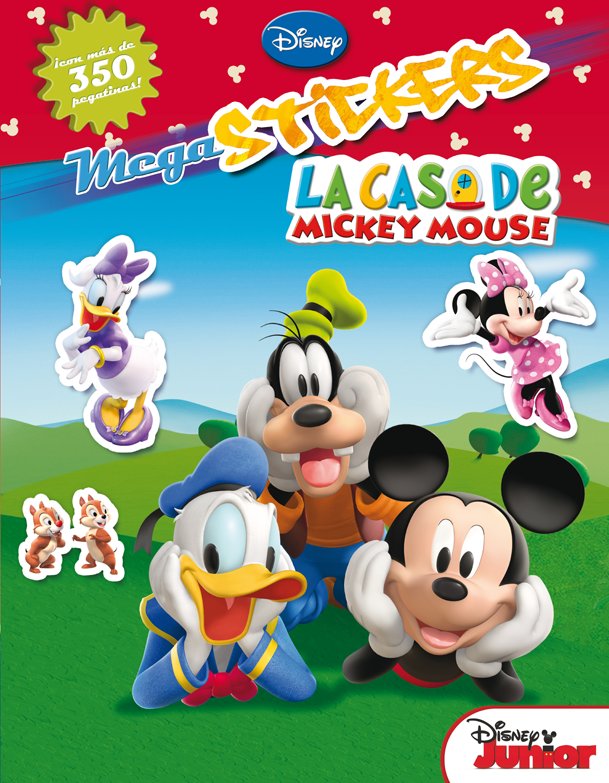 La Casa de Mickey Mouse. Megastickers, de Disney | portada del libro