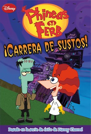 ¡Carrera de sustos!, de Disney | portada del libro