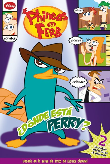 ¿Dónde está Perry?, de Disney | portada del libro