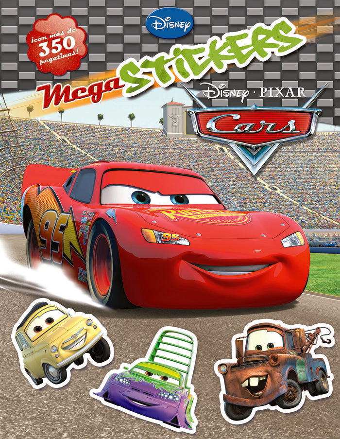 Cars. Megastickers, de Disney | portada del libro