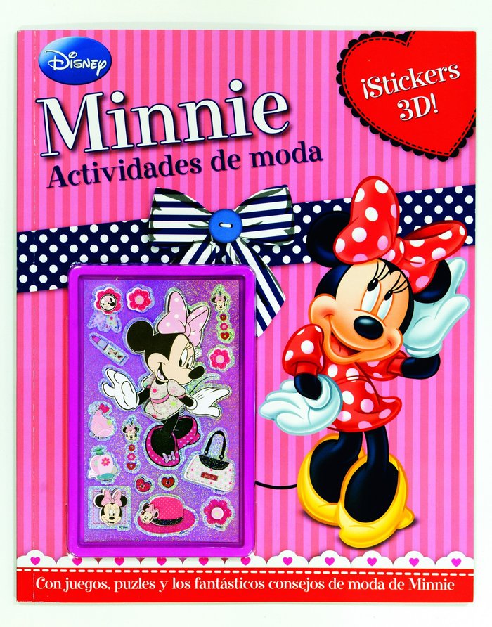 Minnie Mouse. Actividades de moda, de Disney | portada del libro