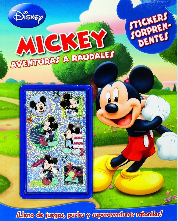 Mickey Mouse. Aventuras a raudales, de Disney | portada del libro