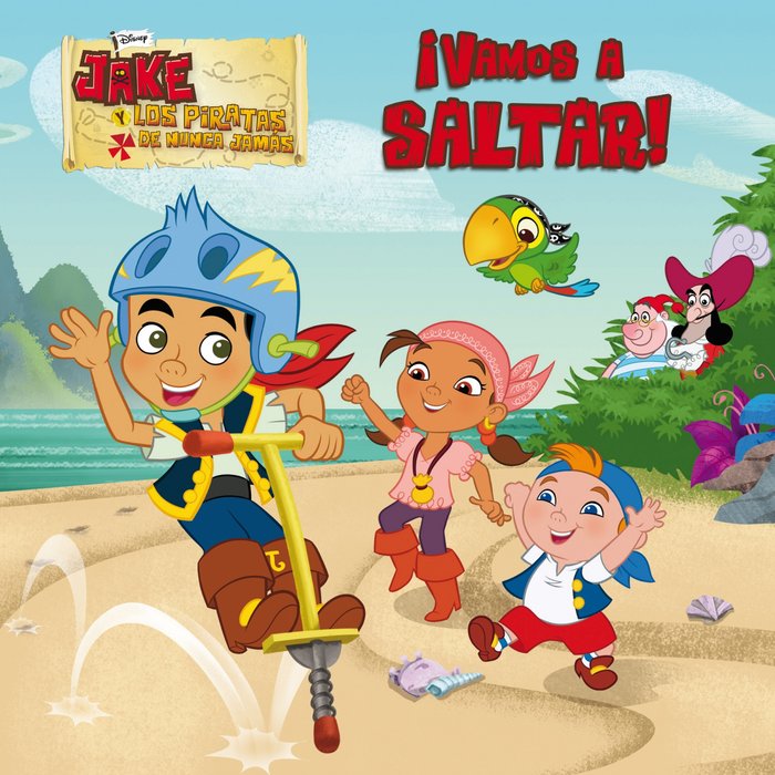 Jake y los piratas. ¡Vamos a saltar!, de Disney | portada del libro