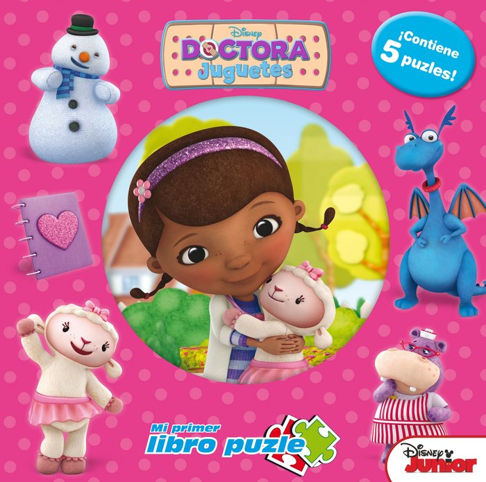 Doctora Juguetes. Mi primer libro puzle, de Disney | portada del libro