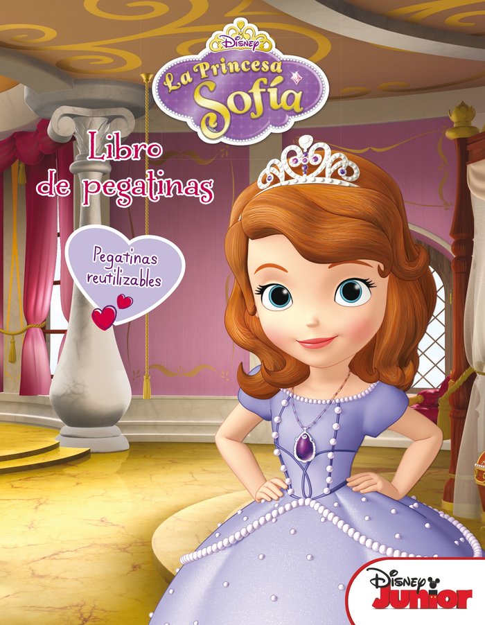 La Princesa Sofía. Libro de pegatinas, de Disney | portada del libro