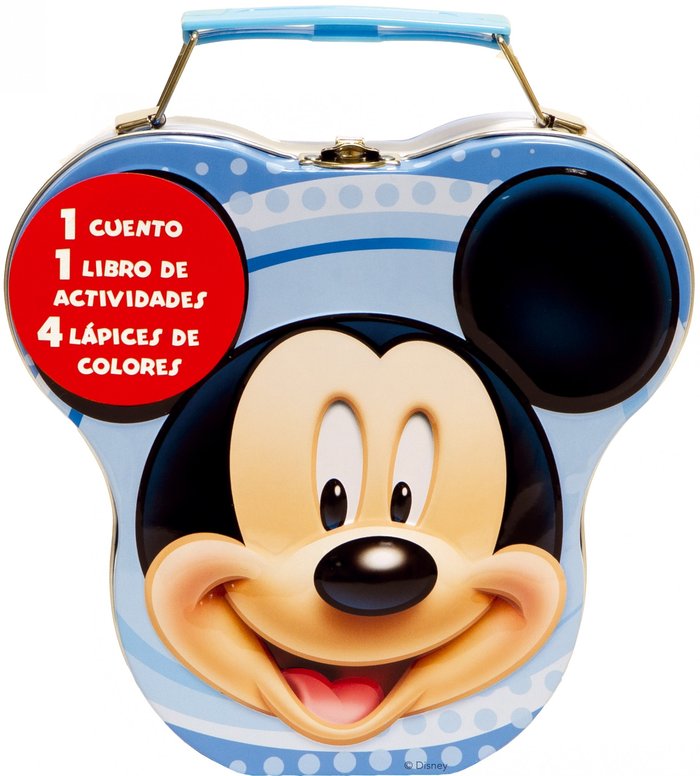 Mickey Mouse. Cajita metálica, de Disney | portada del libro