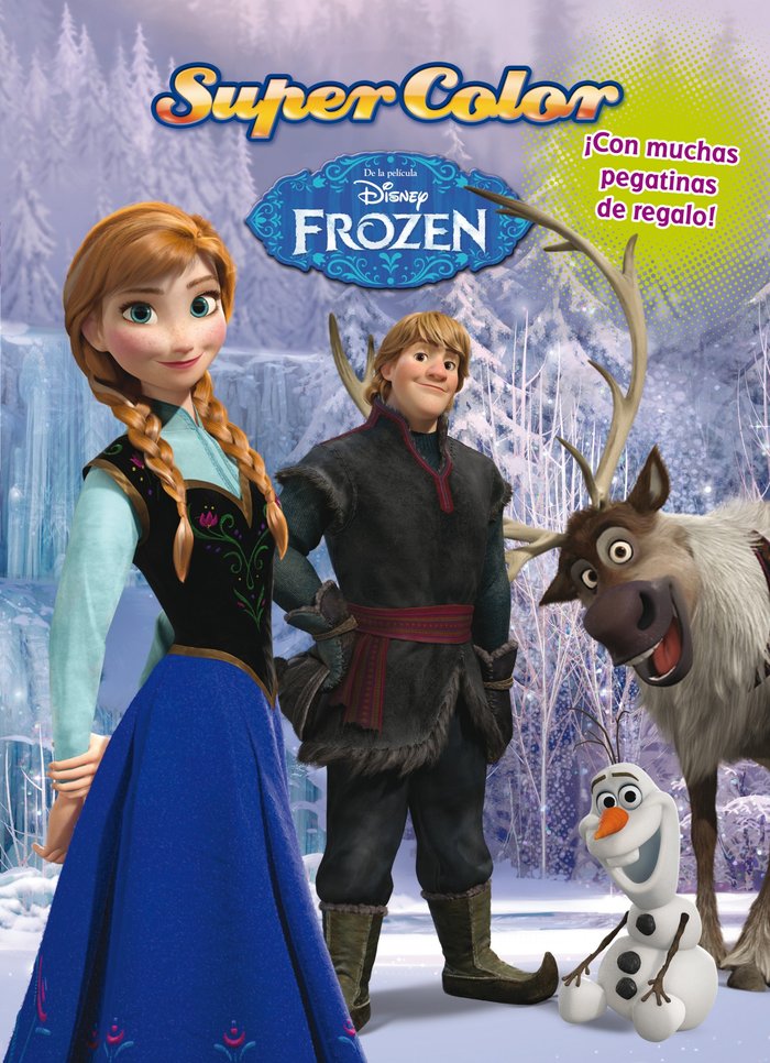 Frozen. Supercolor, de Disney | portada del libro