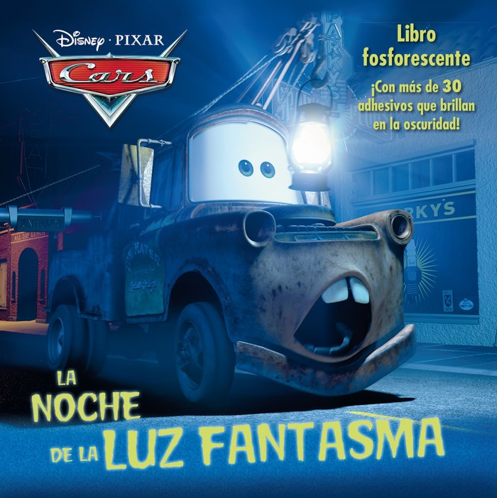 Cars. La noche de la luz fantasma, de Disney | portada del libro