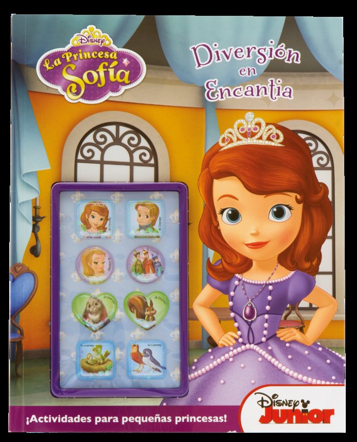La Princesa Sofía. Diversión en Encantia, de Disney | portada del libro
