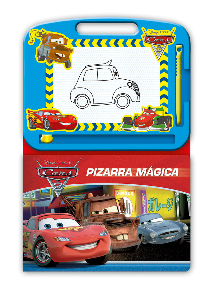 Cars 2. Pizarra mágica, de Disney | portada del libro