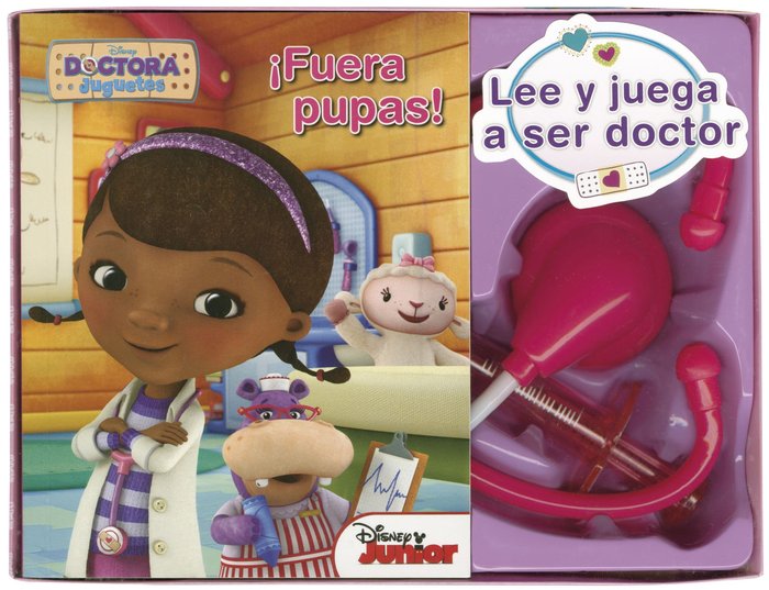 Dra Juguetes. Lee y juega a ser doctor, de Disney | portada del libro