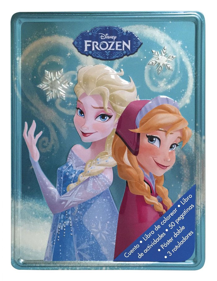 Frozen. Caja metálica, de Disney | portada del libro