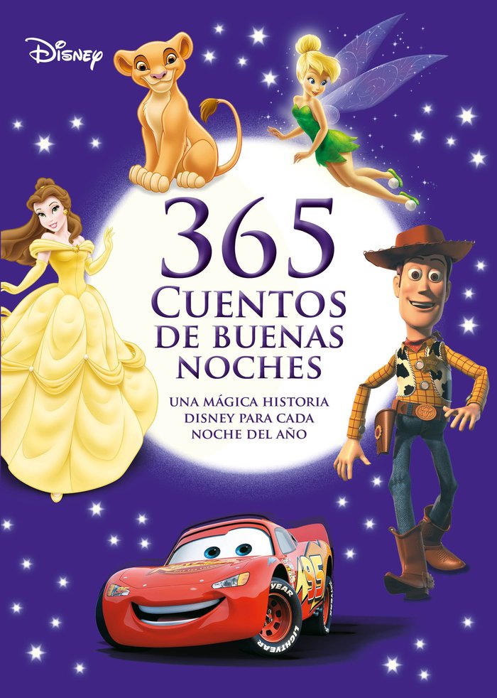365 cuentos de buenas noches, de Disney | portada del libro