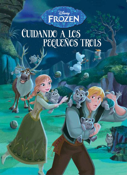Frozen. Cuidando a los pequeños trols, de Disney | portada del libro