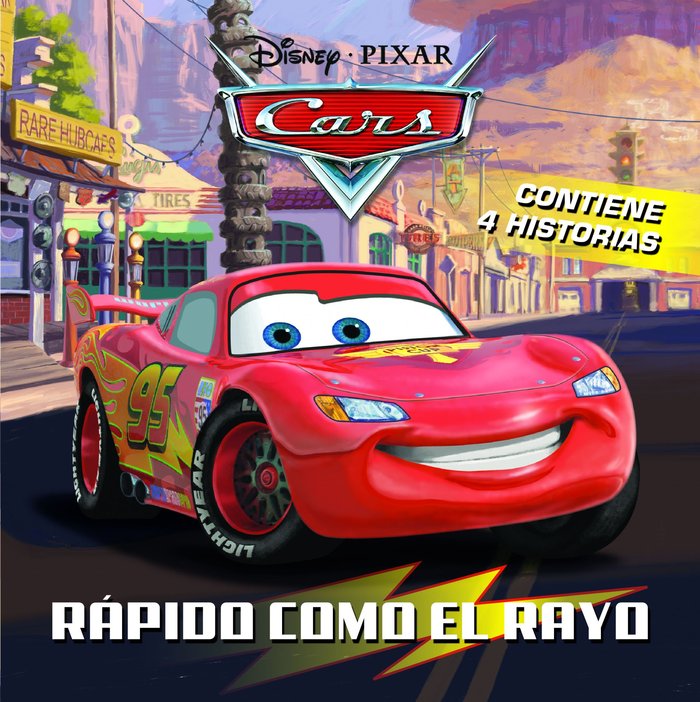 Cars. Rápido como el rayo, de Disney | portada del libro