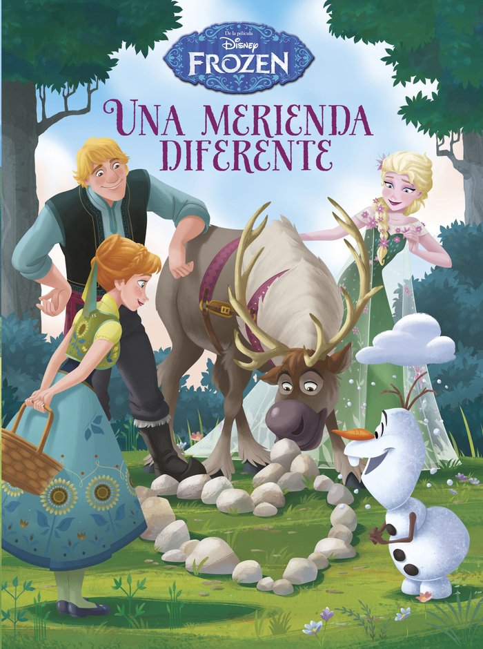 Frozen. Una merienda diferente, de Disney | portada del libro