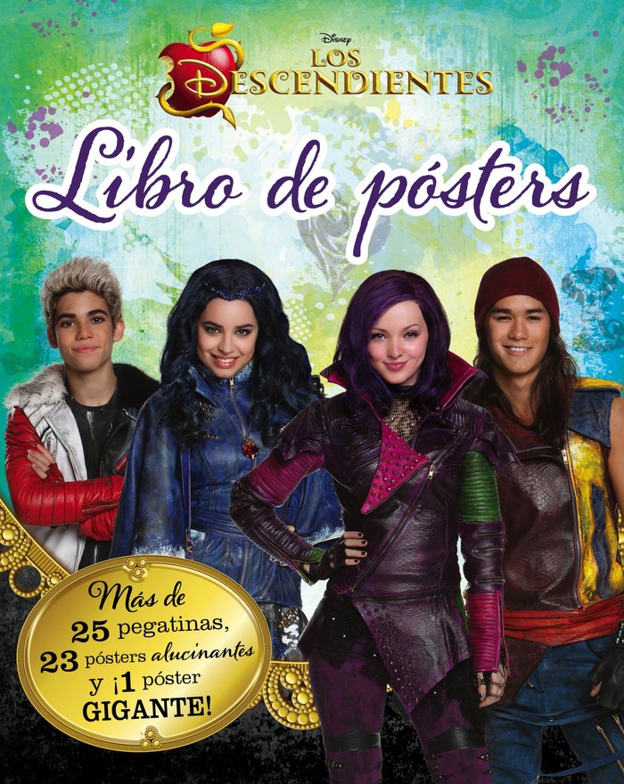 Los Descendientes. Libro de pósters, de Disney | portada del libro