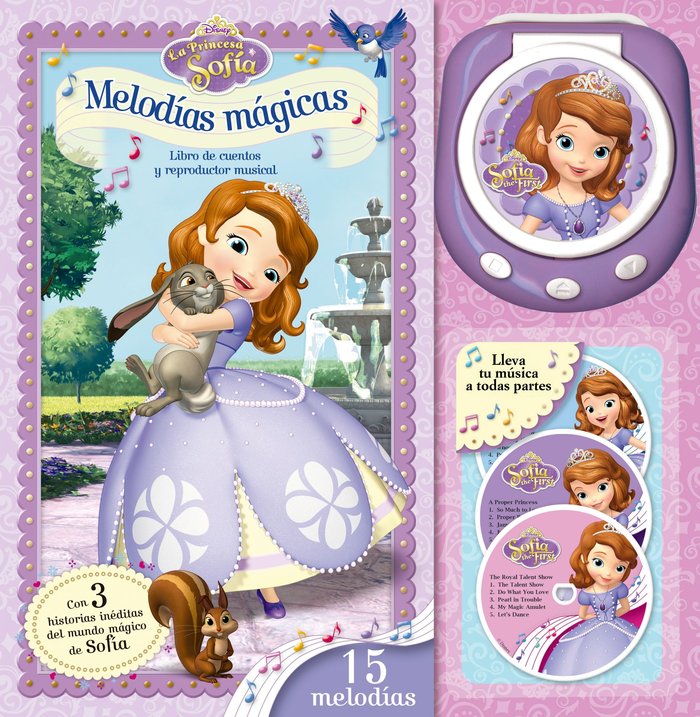 La Princesa Sofía. Melodías mágicas, de Disney | portada del libro