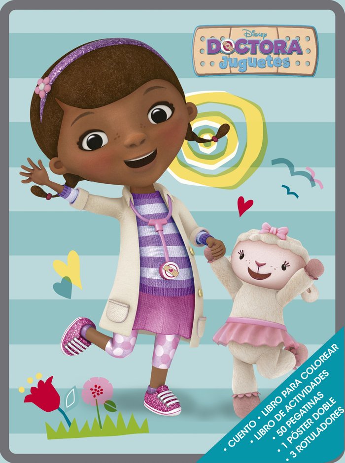 Doctora Juguetes. Caja metálica, de Disney | portada del libro