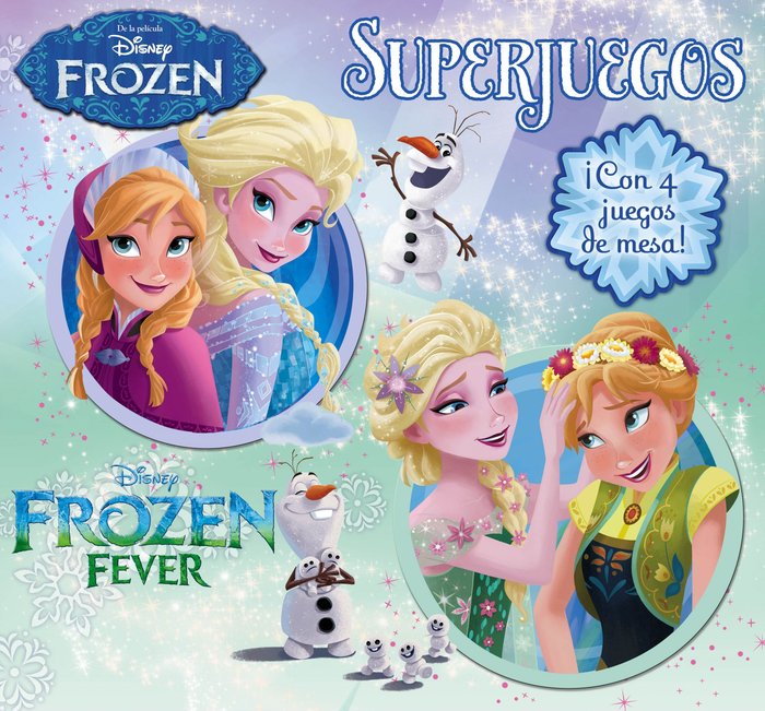 Frozen. Superjuegos, de Disney | portada del libro