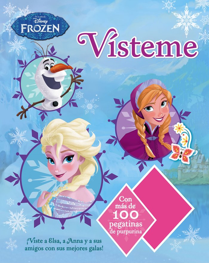 Frozen. Vísteme, de Disney | portada del libro