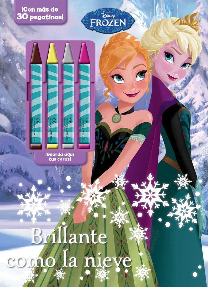 Frozen. Brillante como la nieve, de Disney | portada del libro