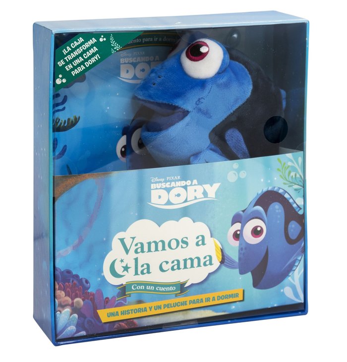 Buscando a Dory. Vamos a la cama, de Disney | portada del libro