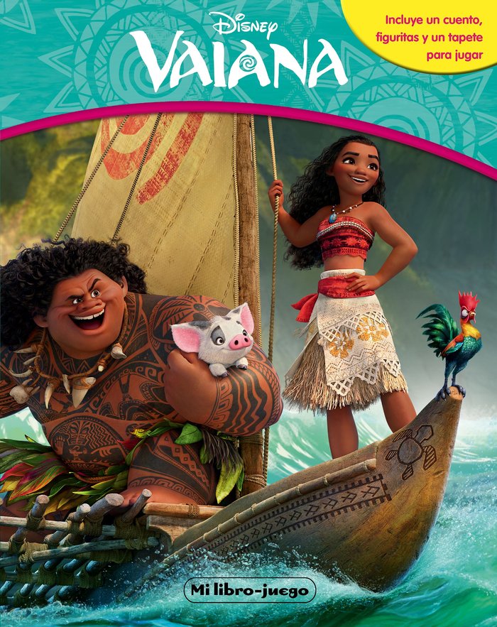 Vaiana. Libroaventuras, de Disney | portada del libro