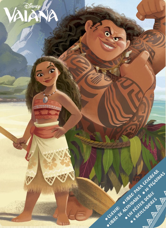 Vaiana. Caja metálica, de Disney | portada del libro