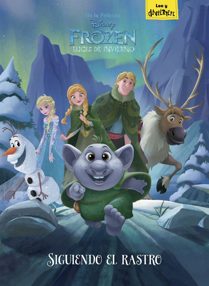 Frozen. Luces de invierno. Siguiendo el rastro, de Disney | portada del libro