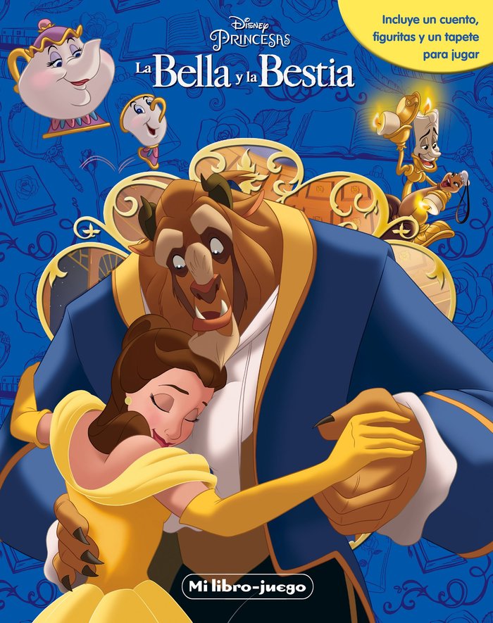 La Bella y la Bestia. LibroAventuras, de Disney | portada del libro