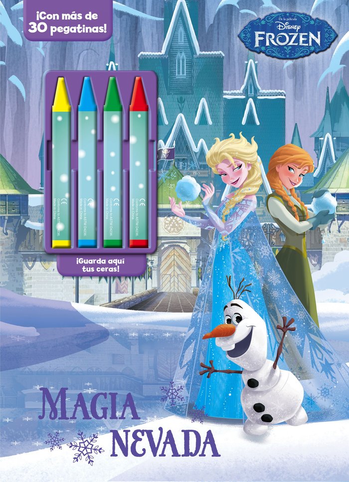 Frozen. Ceras. Magia nevada, de Disney | portada del libro