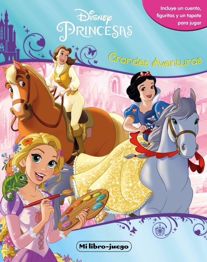 Princesas. Libroaventuras. Grandes aventuras, de Disney | portada del libro