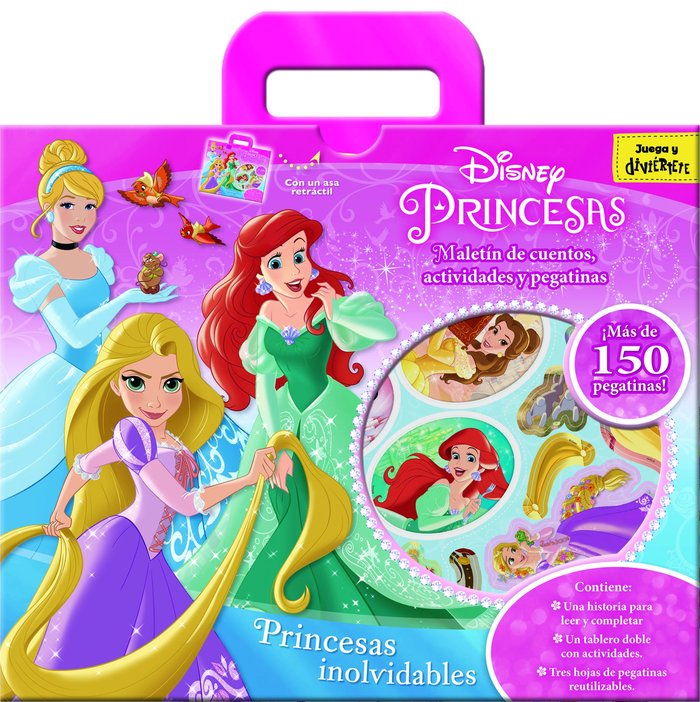 Princesas. Princesas inolvidables, de Disney | portada del libro