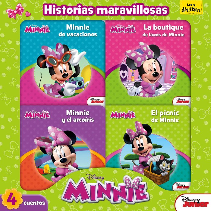 Minnie. Historias maravillosas, de Disney | portada del libro