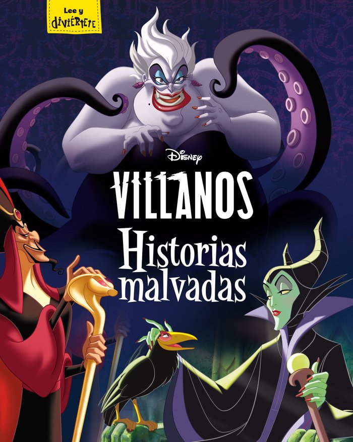 Villanos. Historias malvadas, de Disney | portada del libro
