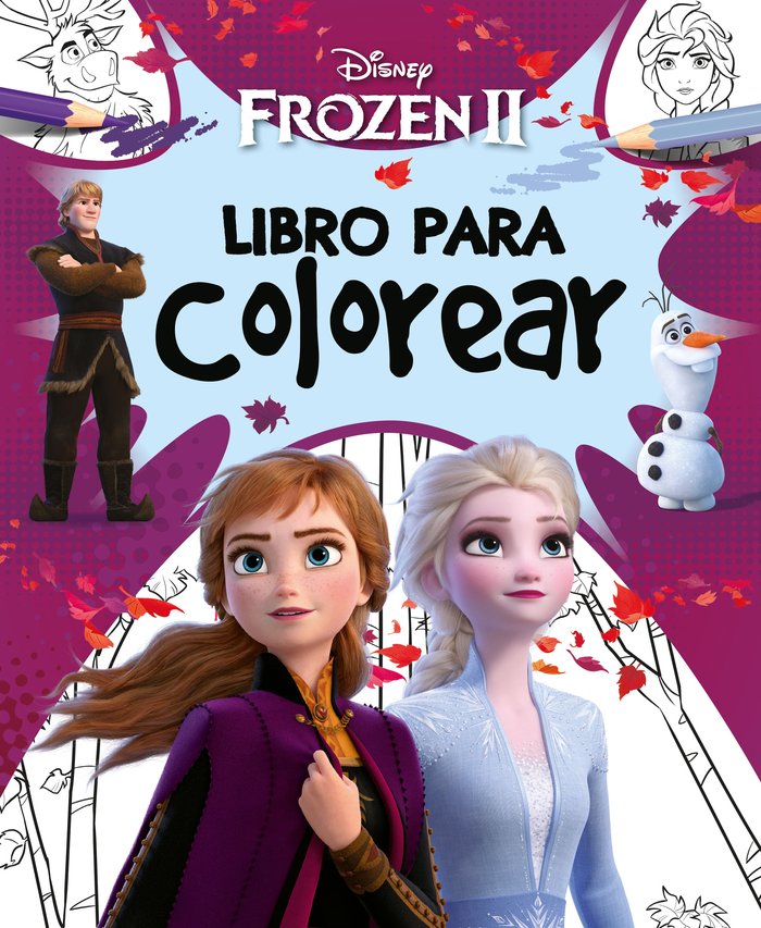 Frozen 2. Libro para colorear, de Disney | portada del libro