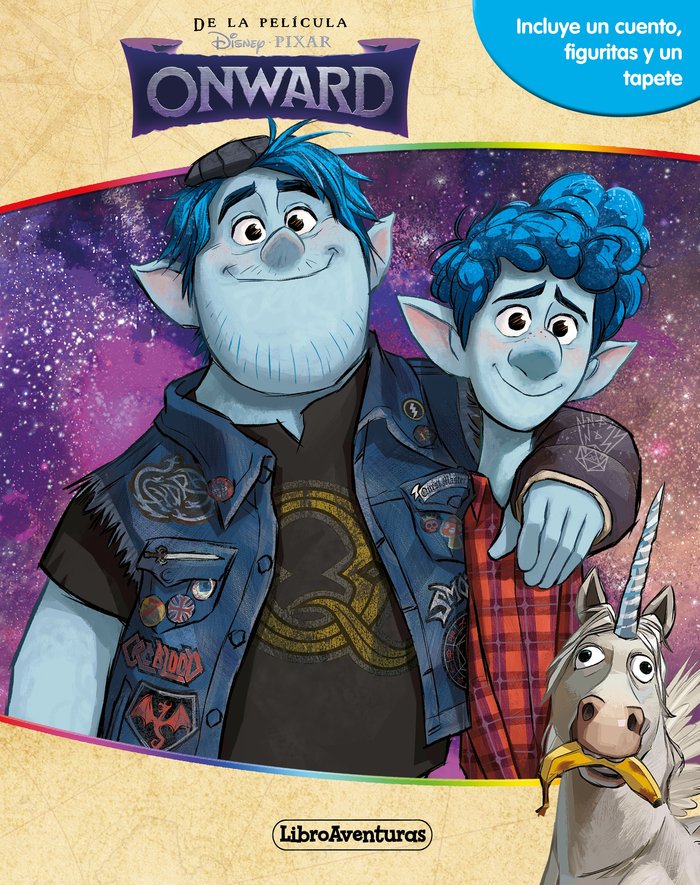 Onward. Libroaventuras, de Disney | portada del libro